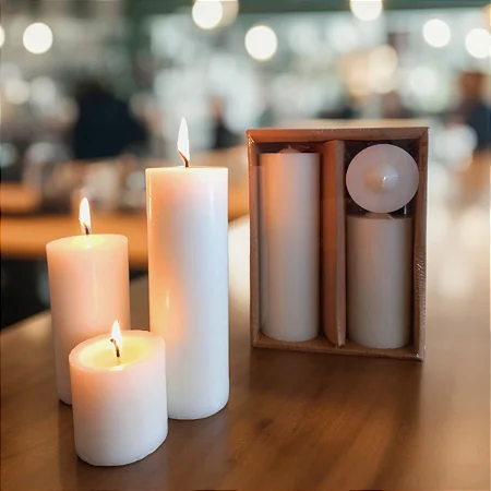 Kit Velas Decorativas